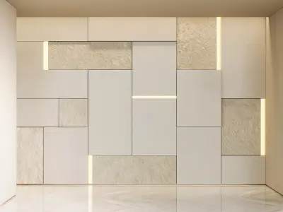 wall decorative light 3D model 3D model 3D model