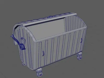 garbage container 3D model