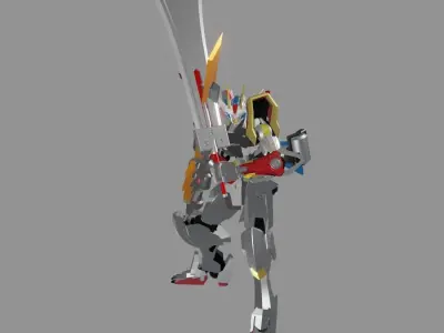 The Mecha Attacker 14 3D model