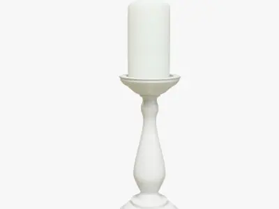 Ceramic Candlestick 3D model