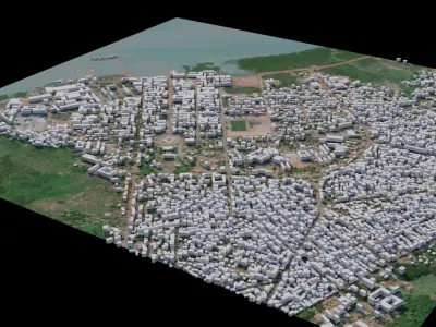 Bissau - Guinea-Bissau 3D model