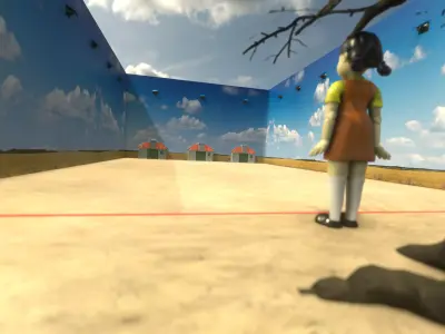 Squid Game Map 2 3D model