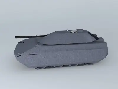 CT72 Coyote Combat tank model 72 Free 3D model