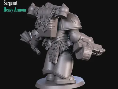 Heavy Armour 3D print model
