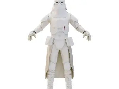 Snowtrooper - Star Wars Low-poly 3D model