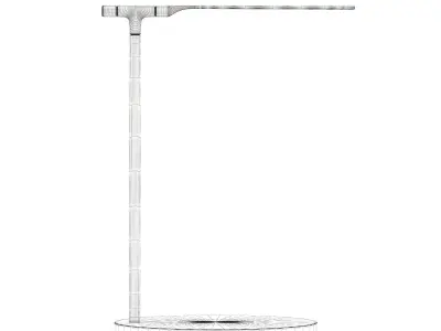 Black Desk Lamp 3D Model 3D model