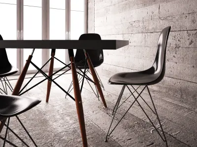 Home and Restaurant - The Dining Table 09 3D model