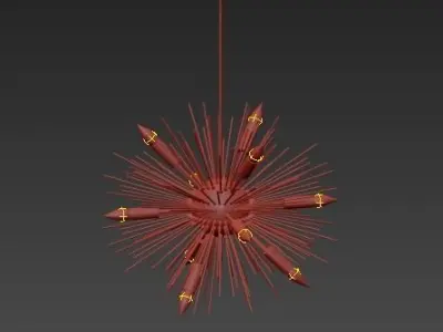 ASTRA Chandelier Sputnik 3D model