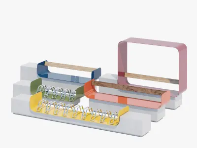 Urban mirror 3D model