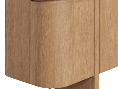 Elle Media Console by Four Hands 3D model