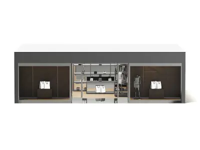 Women Clothes Store 3D Model 3D model