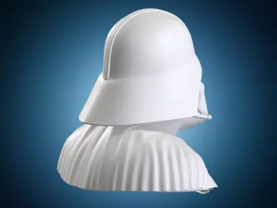 Darth Vader Star Wars Bust 3D print model