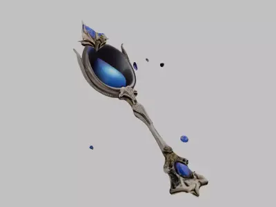 Spoon Free low-poly 3D model