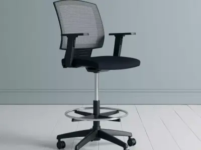 Hi Rein Architectural Chair 3D model