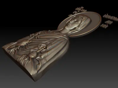Mary Magdalene 3D print model