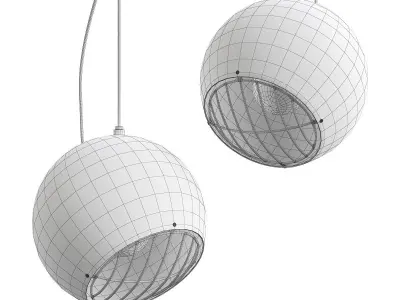 Headlamp pendant lamp 3D model