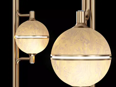 Andros Wall Lamp  3D model