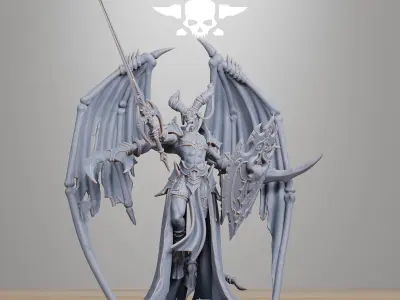 Demon Queen 3D print model