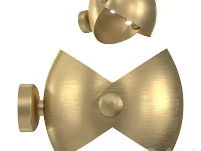 Zeta Wall Lamp 3D model purchase