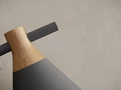 Modern nordic desk lamp 3D model