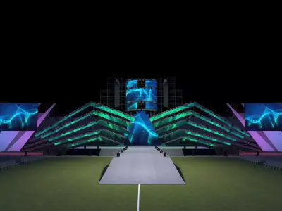 Concert Stage-Design20210120 3D model