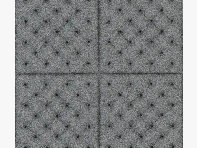 Decorative wall panel 3D model