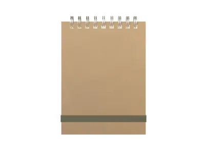 Notebook Pad With Spiral v1 001 Low-poly 3D model