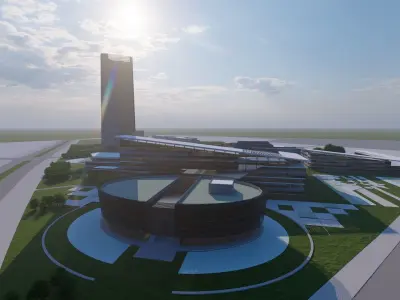 city- urban 3D model purchase