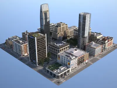 City KC4 3D model