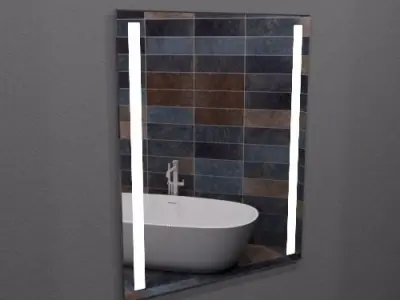 Illuminated Mirror 3 3D model