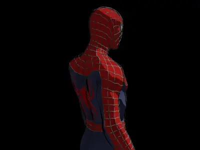 Raimi Spider-Man cartoon 3D model