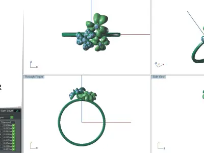 Ring - 64 3D print model