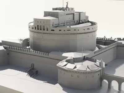 Castel Sant Angelo 3D model