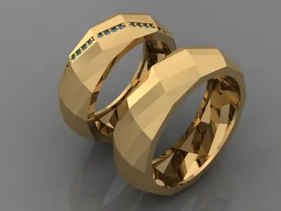 Ring 3D Print 3D print model 3D print model 3D print model tw... 3D print model