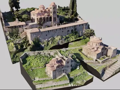 Greek-Churches-Kit 3D model