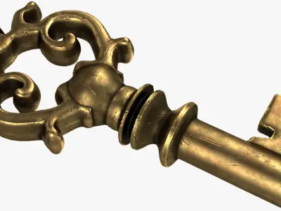Key old 3D model