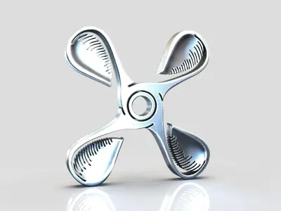 MEBA Logo 3D print model