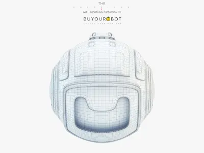 Dog walker V bot  3D model