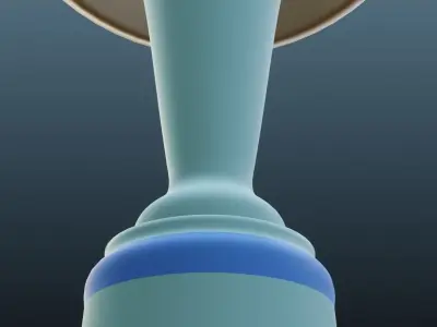 Stehlampe floor lamp furniture light 3D model