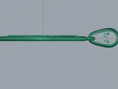 Pendant ballroom latin dancing Free 3D print model