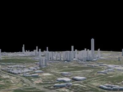 Shenzhen - China 3D model