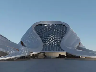 Harbin Grand Theatre 3D model