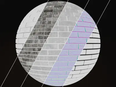 Steel Manor King Running and Stack Bricks Texture Texture