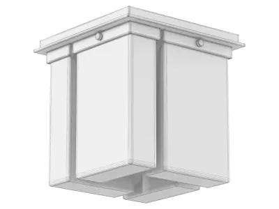 Marin Flush Mount 3D model