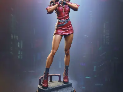Blaze - Street of Rage 3D print model