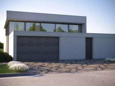 Exterior House Scene 7 3D model