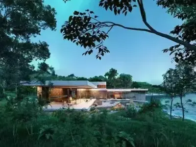 Value Offer Revit BIM Modern Classic Beach Cliff Houses 3D Model Pack