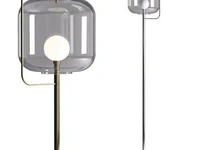 Cyan Design Isotope Floor Lamp 3D model