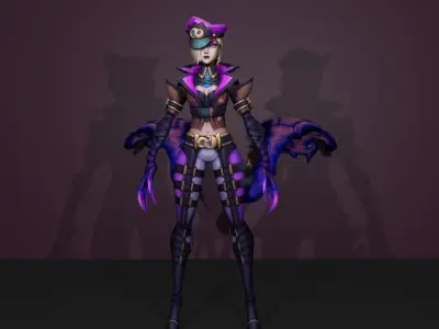 evelynn 3D model