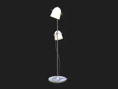 Floor Lamp Low-poly 3D model